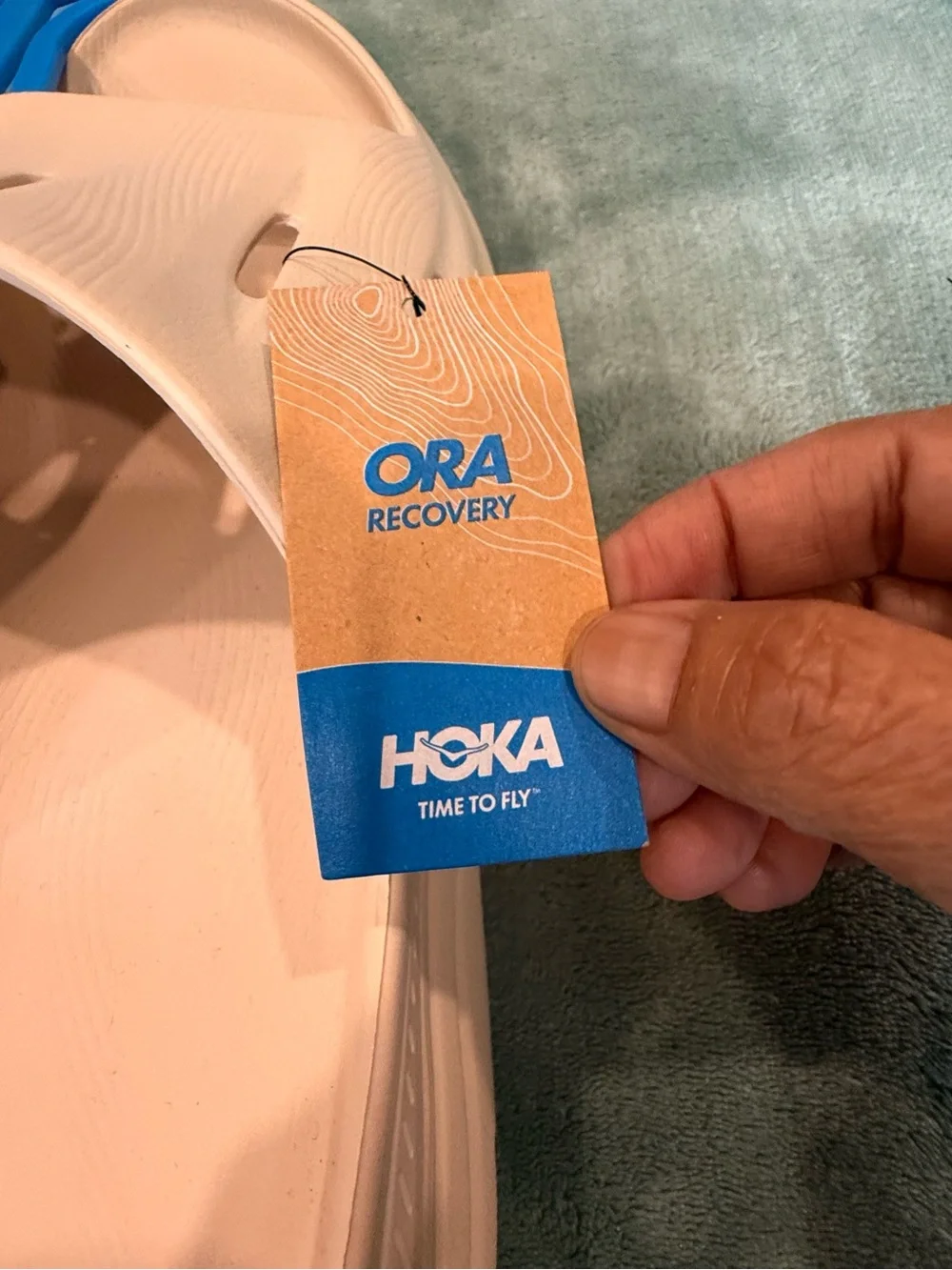 HOKA ORA Recovery Slide 3 Shifting Sand Men’s US 12 Women’s 14 New No Box